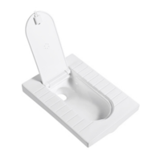 GF-SP-017-1 Ceramic Squatting Pan with Cover