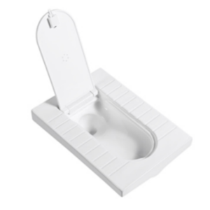 GF-SP-017 Ceramic Squatting Pan with Cover